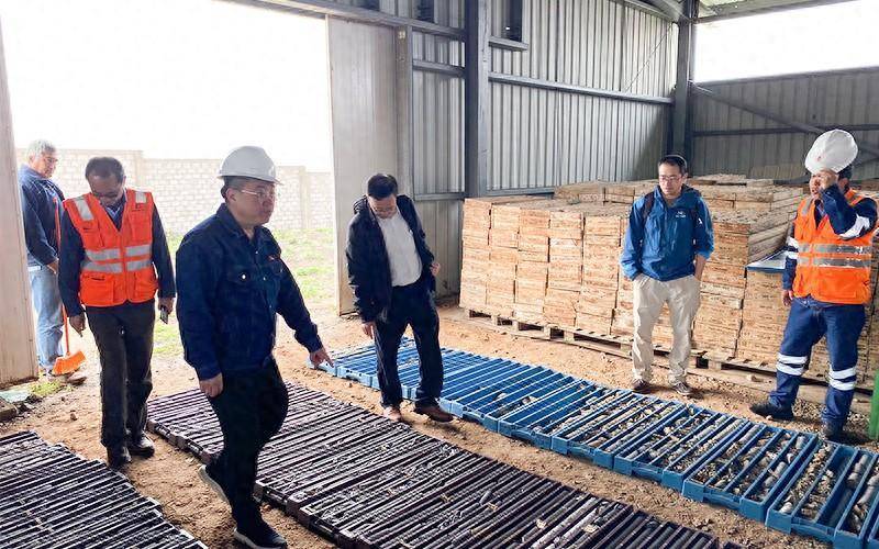 紫金礦業赴中融新大秘魯邦溝鐵礦考察